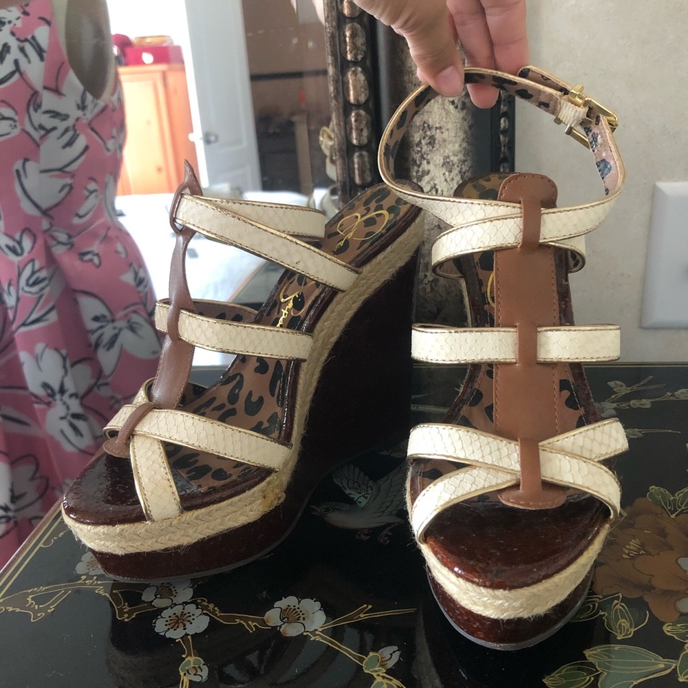 COPY - Jessica Simpson Wedge Heeled Sandals
